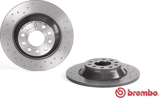 Brembo 08.8843.2X - Гальмівний диск autozip.com.ua