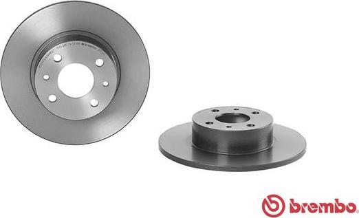 Brembo 08.3126.11 - Гальмівний диск autozip.com.ua