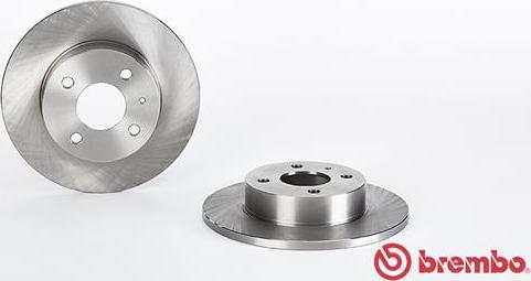 Brembo 08.2792.10 - Гальмівний диск autozip.com.ua