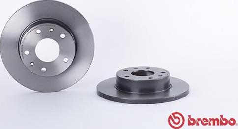 Brembo 08.7814.11 - Гальмівний диск autozip.com.ua