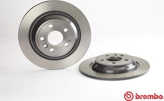 Brembo 08.A537.11 - Гальмівний диск autozip.com.ua