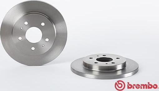 Brembo 08.A155.10 - Гальмівний диск autozip.com.ua