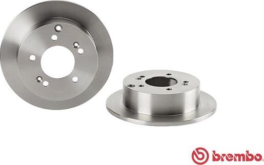 Brembo 08.A114.20 - Гальмівний диск autozip.com.ua