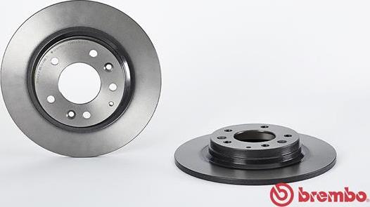 Brembo 08.A112.11 - Гальмівний диск autozip.com.ua