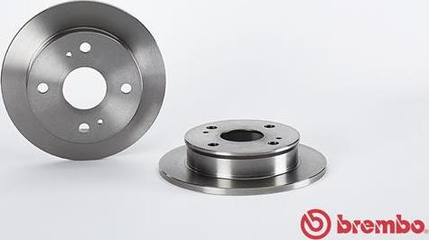 Brembo 08.A139.10 - Гальмівний диск autozip.com.ua