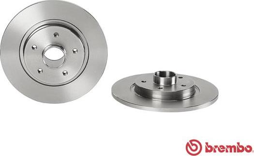 Brembo 08.A355.10 - Гальмівний диск autozip.com.ua