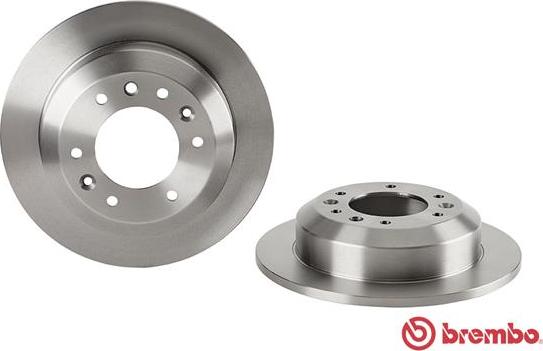 Brembo 08.A363.10 - Гальмівний диск autozip.com.ua