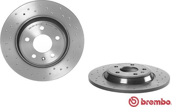 Brembo 08.A759.1X - Гальмівний диск autozip.com.ua