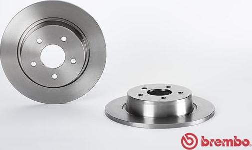 Brembo 08.B601.10 - Гальмівний диск autozip.com.ua