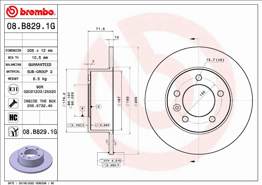 Brembo KT 10 036 - Комплект гальм, дисковий гальмівний механізм autozip.com.ua
