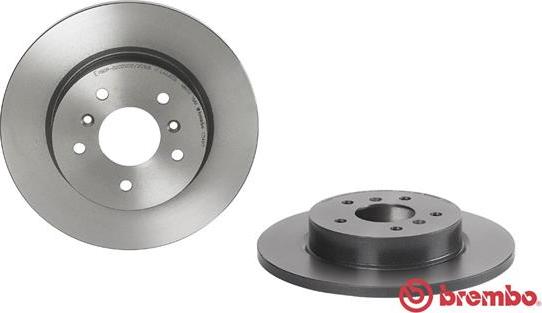 Brembo 08.C546.11 - Диск гальмівний autozip.com.ua