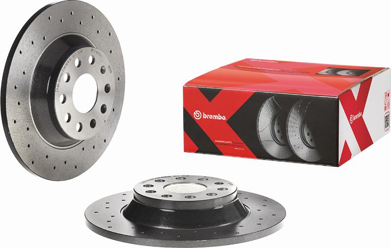 Brembo 08.C501.1X - Гальмівний диск autozip.com.ua