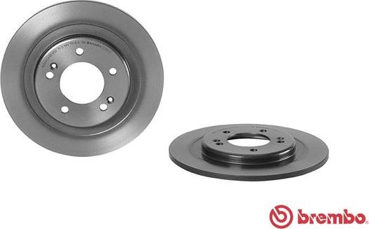 Brembo 08.C250.11 - Гальмівний диск autozip.com.ua