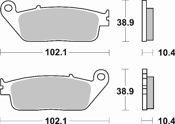 Brembo 07HO34SP - Гальмівні колодки, дискові гальма autozip.com.ua