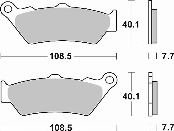 Brembo 07BB03SA - Гальмівні колодки, дискові гальма autozip.com.ua