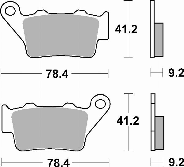 Brembo 07BB02TT - Гальмівні колодки, дискові гальма autozip.com.ua