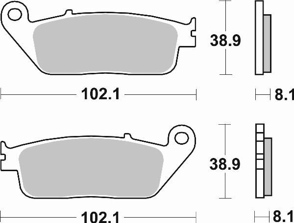 Brembo 07HO3005 - Гальмівні колодки, дискові гальма autozip.com.ua
