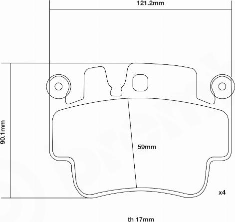 Brembo 07.B314.15 - Комплект високоефективних гальмівних колодок autozip.com.ua