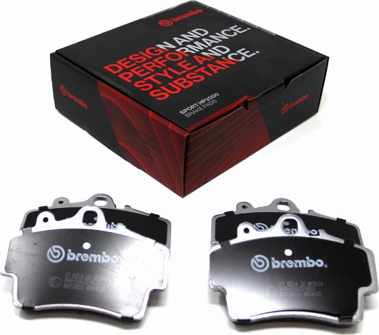 Brembo 07.B314.18 - Комплект високоефективних гальмівних колодок autozip.com.ua