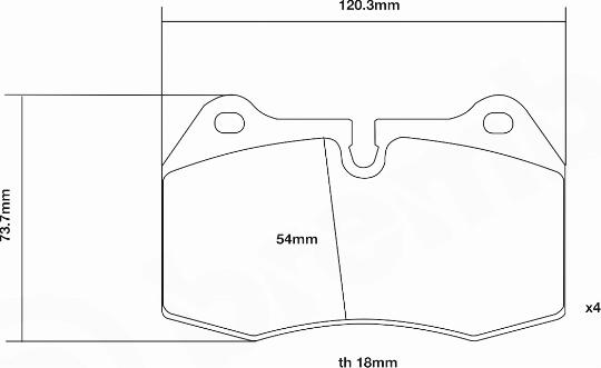 Brembo 07.B314.36 - Комплект високоефективних гальмівних колодок autozip.com.ua