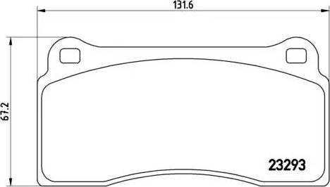 Brembo 07.B314.30 - Комплект високоефективних гальмівних колодок autozip.com.ua