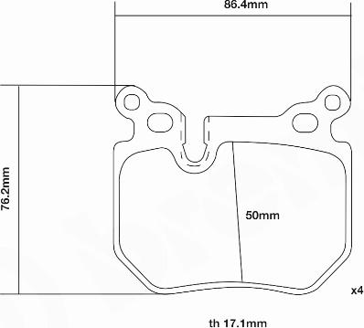 Brembo 07.B315.03 - Комплект високоефективних гальмівних колодок autozip.com.ua