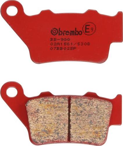 Brembo 07BB02SP - Гальмівні колодки, дискові гальма autozip.com.ua