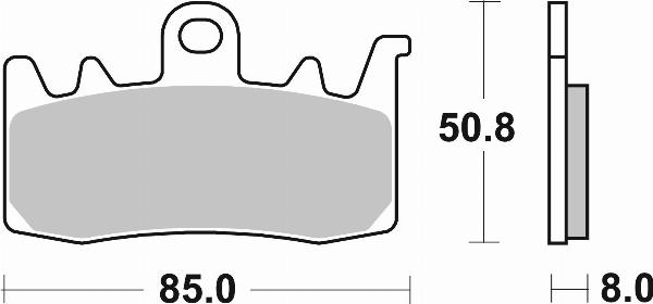 Brembo 07BB38RC - Гальмівні колодки, дискові гальма autozip.com.ua