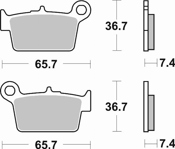 Brembo 07GR05CC - Гальмівні колодки, дискові гальма autozip.com.ua
