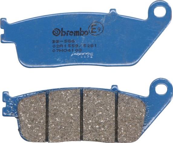 Brembo 07HO4108 - Гальмівні колодки, дискові гальма autozip.com.ua