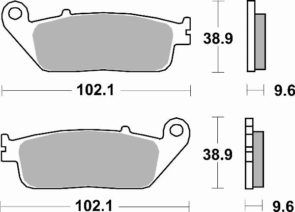 Brembo 07HO41SA - Гальмівні колодки, дискові гальма autozip.com.ua