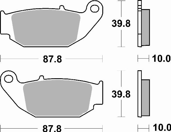 Brembo 07HO61CC - Гальмівні колодки, дискові гальма autozip.com.ua