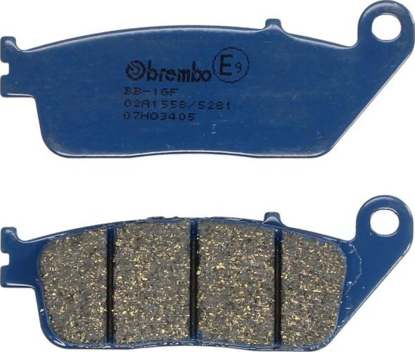 Brembo 07HO3405 - Гальмівні колодки, дискові гальма autozip.com.ua