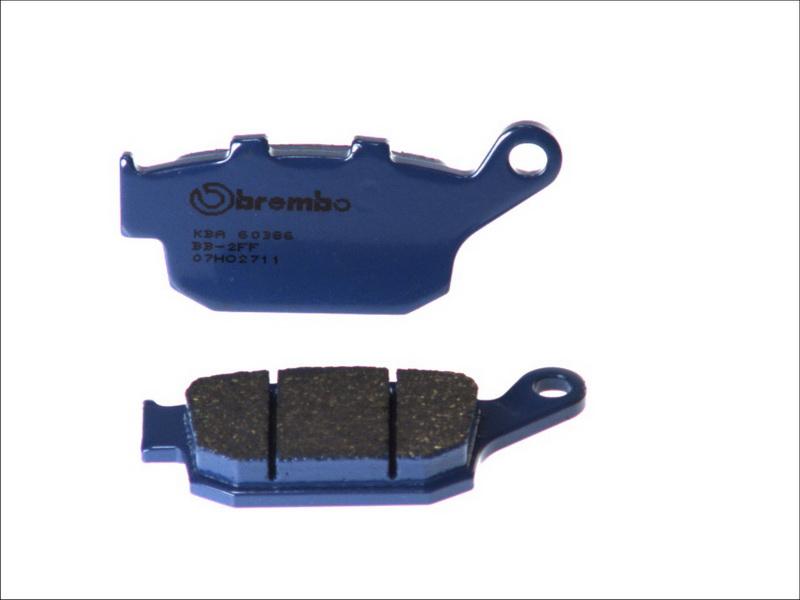 Brembo 07HO2711 - Гальмівні колодки, дискові гальма autozip.com.ua