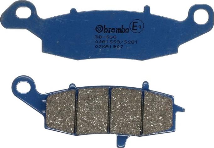 Brembo 07KA1907 - Гальмівні колодки, дискові гальма autozip.com.ua