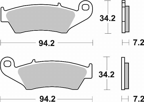 Brembo 07KA17SD - Гальмівні колодки, дискові гальма autozip.com.ua
