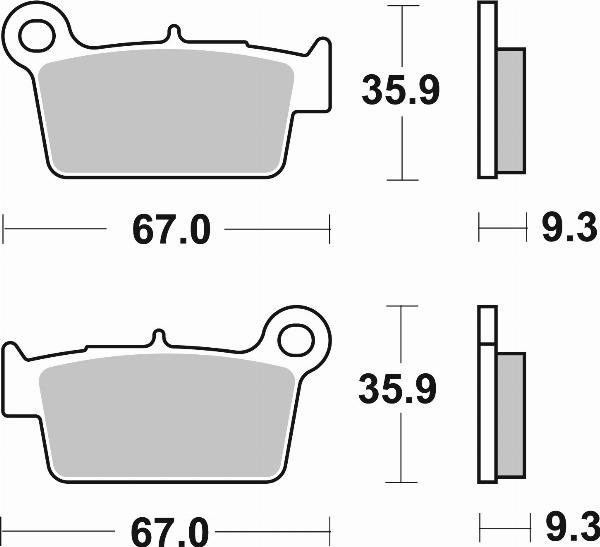 Brembo 07YA41SD - Гальмівні колодки, дискові гальма autozip.com.ua