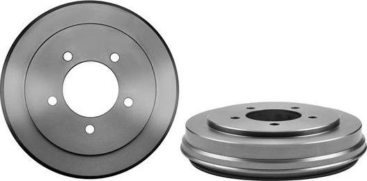 Brembo 14.N204.10 - Гальмівний барабан autozip.com.ua