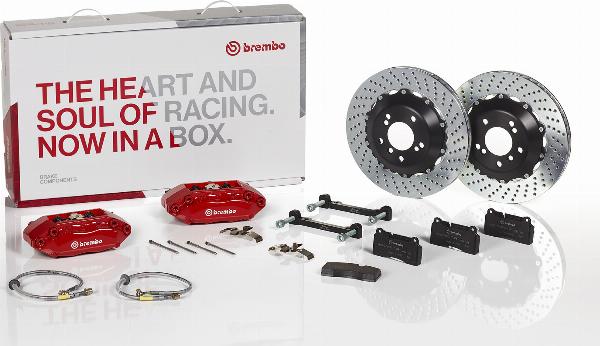 Brembo 1A1.6028A_ - Комплект економічних гальм autozip.com.ua