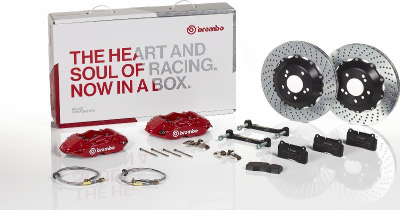 Brembo 2P1.9010A_ - Комплект економічних гальм autozip.com.ua