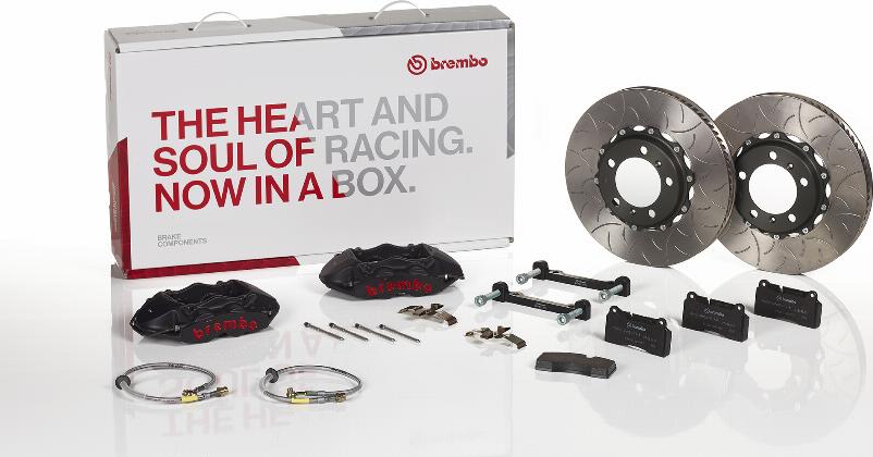 Brembo 2P3.9051AS - Комплект економічних гальм autozip.com.ua