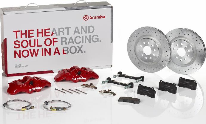 Brembo 1S4.8003A_ - Комплект економічних гальм autozip.com.ua