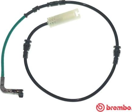 Brembo A 00 412 - Сигналізатор, знос гальмівних колодок autozip.com.ua