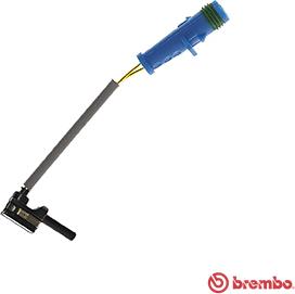 Brembo A 00 483 - Сигналізатор, знос гальмівних колодок autozip.com.ua