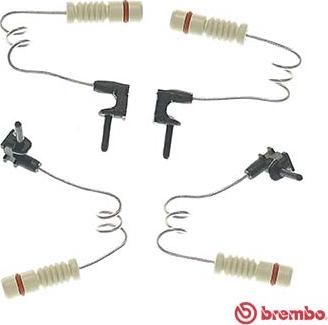 Brembo A 00 387 - Сигналізатор, знос гальмівних колодок autozip.com.ua