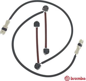 Brembo A 00 339 - Сигналізатор, знос гальмівних колодок autozip.com.ua