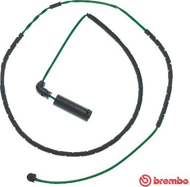 Brembo A 00 250 - Сигналізатор, знос гальмівних колодок autozip.com.ua