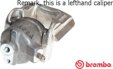 Brembo F 23 013 - Гальмівний супорт autozip.com.ua