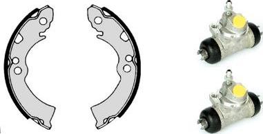 Brembo H 56 004 - Комплект гальм, барабанний механізм autozip.com.ua