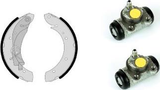 Brembo H 61 068 - Комплект гальм, барабанний механізм autozip.com.ua